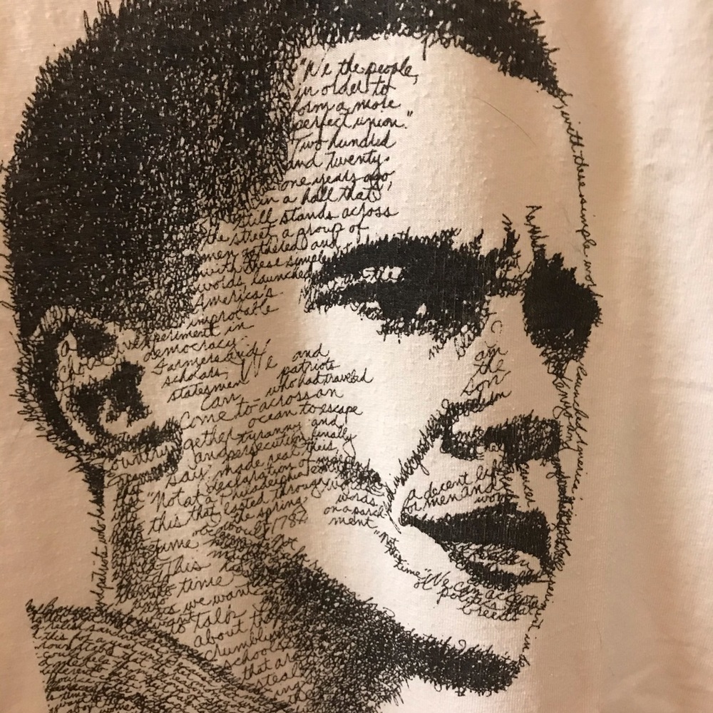 Rare Obama tshirt.  By Philly artist.